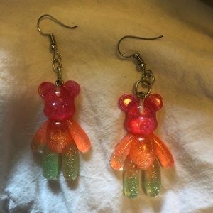 Gummy bear earrings